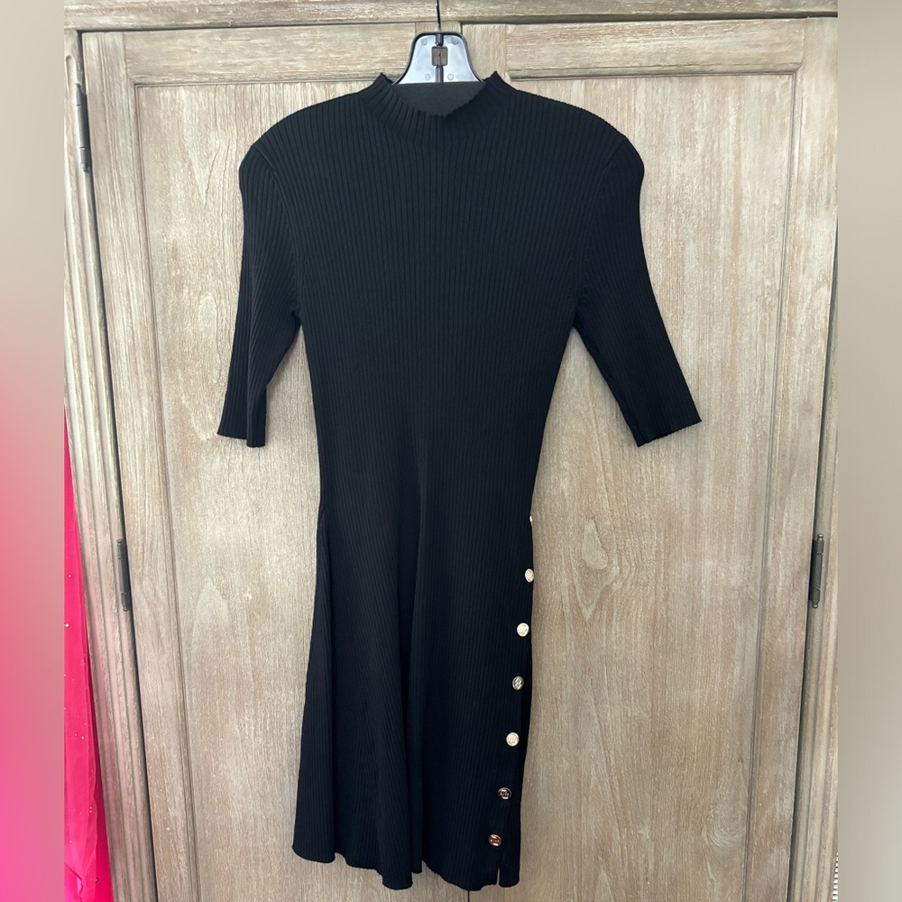 Maje black dress